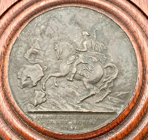 Napoleon Medallion, "Passage du Grand Saint-Bernard", after Bertrand Andrieu.