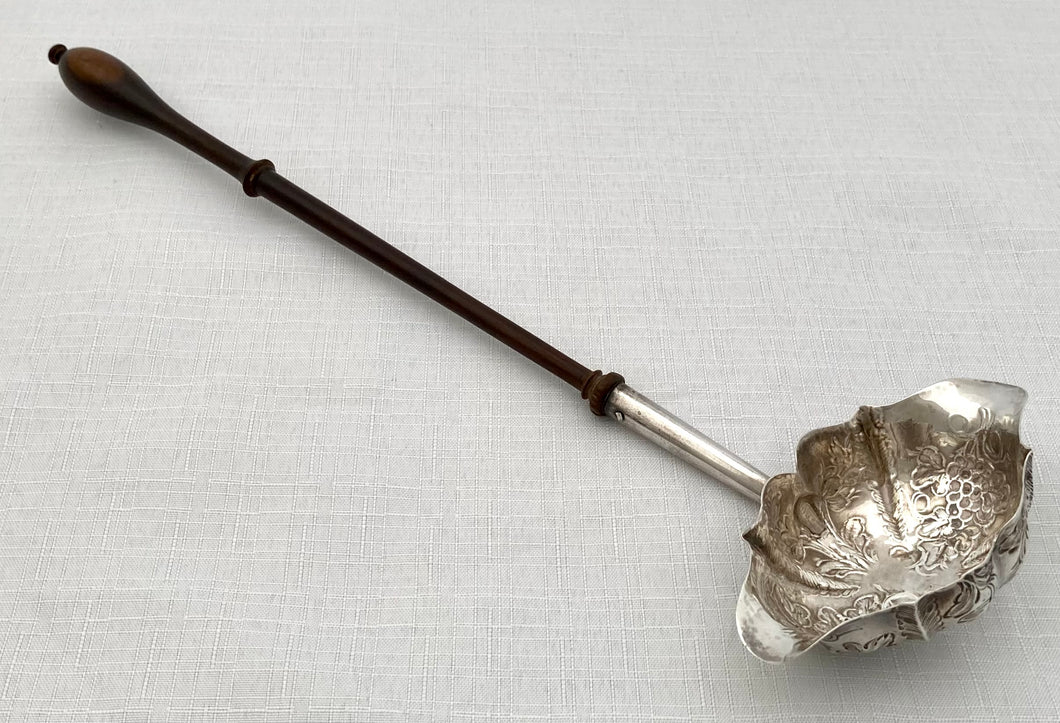 Georgian, George III, Silver Double Lipped Toddy Ladle. London 1772 William Cattell.