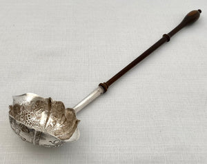 Georgian, George III, Silver Double Lipped Toddy Ladle. London 1772 William Cattell.