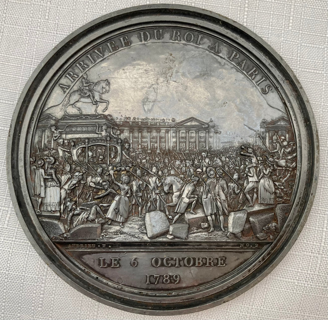 French Revolution Uniface Medallion 