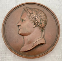 Early 19th Century Bronze Medal of Napoleon and The Baptism of The King of Rome.