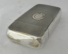 Edwardian Silver Plated Cigar Case.
