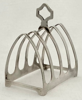 Silver Toast Rack. Sheffield 1936 William Batt & Sons Ltd. 1.6 troy ounces.