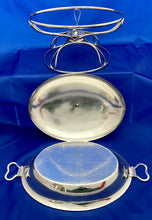 Georgian, George III, Old Sheffield Plate Entree Dish, Cover & Stand, circa 1790.