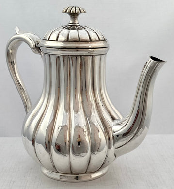 Early 20th Century Silver Plated Coffee Pot. William Batt & Sons Ltd, Sheffield.