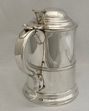 Victorian Silver Plated Tankard Jug in the Georgian Manner.