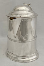 Victorian Silver Plated Tankard Jug in the Georgian Manner.