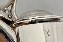 Victorian Silver Plated Tankard Jug in the Georgian Manner.