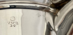 Victorian Silver Plated Tankard Jug in the Georgian Manner.