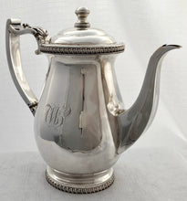 Georgian, George III, Silver Coffee Pot. London 1817 Charles Fox I. 20 troy ounces.