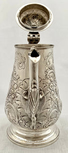Georgian, George III, Silver Coffee Pot, London 1783 Hester Bateman. 26 troy ounces.