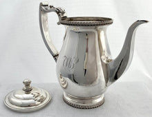 Georgian, George III, Silver Coffee Pot. London 1817 Charles Fox I. 20 troy ounces.