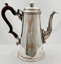 Georgian, George III, Old Sheffield Plate Coffee Pot, circa 1760 - 1780.