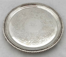 Georgian, George IV, Silver Salver. London 1824 Richard Pearce. 16.8 troy ounces.
