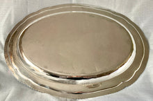 Georgian, George IV, Crested Silver Meat Tray. London 1826 William Eley II. 88.7 troy ounces.