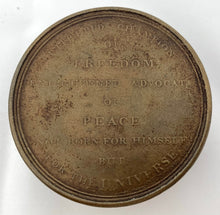 19th Century Charles James Fox Medal Snuff Box.