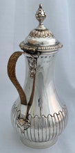 Georgian, George III, Old Sheffield Plate Hot Water Jug, circa 1770 - 1780.