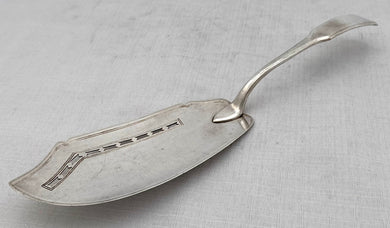 Georgian, George III, Old Sheffield Plate Fish Slice . Alexander Goodman & Co.