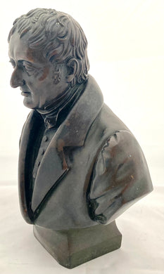 A 19th Century Bronze Bust of The Duke of Wellington.