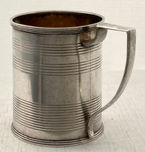 Georgian, George III, Silver Mug. London 1810, Rebecca Emes & Edward Barnard I. 4.5 troy ounces.