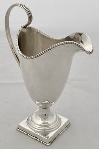 Georgian, George III, Old Sheffield Plate Helmet Shape Cream Jug, circa 1780 - 1800.