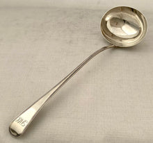 Georgian, George III,  Silver Soup Ladle. London 1795 Smith & Fearn. 4.8 troy ounces.