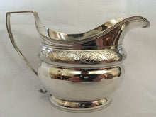 Georgian, George III, silver cream jug. London 1802 Alexander Field. 4.5 troy ounces.