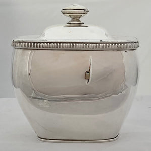 Georgian, George III, Old Sheffield Plate Tea Caddy, circa 1800 - 1810.