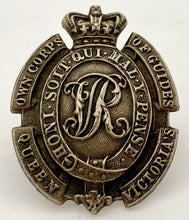 Queen Victoria's Own Corps of Guides (India) Cap Badge, 1902 - 1946.