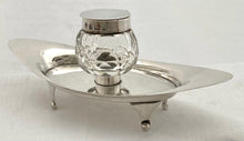 Edwardian Silver Inkstand. Birmingham 1903 Asprey & Co. 2.5 troy ounces.