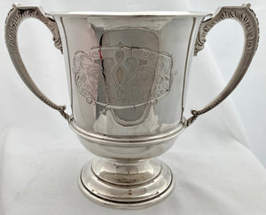 George V Silver Trophy Cup. Birmingham 1930 Alexander Clark & Co. 31.7 troy ounces.