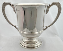 George V Silver Trophy Cup. Birmingham 1930 Alexander Clark & Co. 31.7 troy ounces.