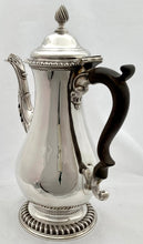 Georgian, George III, Silver Coffee Pot. London 1772 Francis Crump. 27.2 troy ounces.