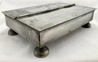 Georgian, George III, Pewter Treasury Inkstand.