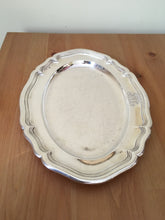 Early Victorian silver platter by Mortimer and Hunt, London 1841.  24 troy ounces