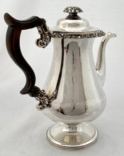 Late Georgian Old Sheffield Plate Coffee Pot, circa 1825.