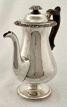 Late Georgian Old Sheffield Plate Coffee Pot, circa 1825.