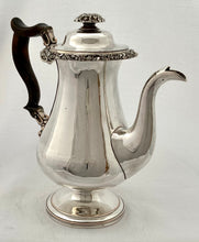 Late Georgian Old Sheffield Plate Coffee Pot, circa 1825.
