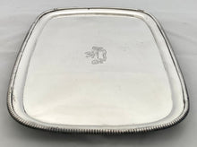 Georgian, George III, Old Sheffield Plate Salver, Crest for English of Farmley, Co. Dublin, Ireland. Circa 1780.