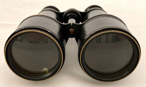 Cased Pair of Binoculars Presented by the French Naval & Colonies Minister to Capain MacNoah of the "Lockett" for Rescuing the Crew of the "Georges Auger" in 1880.