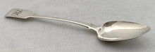 Georgian, George III, Provincial Silver Basting Spoon. Exeter 1813 William Welch II. 4.2 troy ounces.