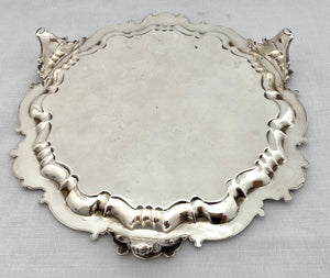 Georgian, George III, Old Sheffield Plate Salver, circa 1810 - 1820.