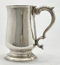Georgian, George III, Silver Mug. London 1778, William Turton. 4.8 troy ounces.