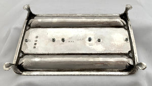 Georgian, George III,  Silver Inkstand. London 1762 William Robertson. 19.7 troy ounces.  