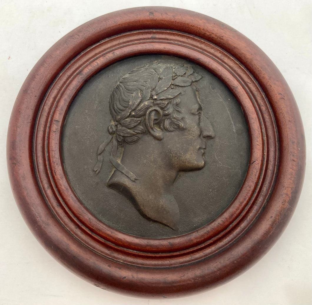 Early 19th Century Duke of Wellington Relief Portrait Roundel.