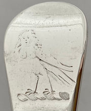 Georgian, George II,  Six Hanoverian Pattern Silver Tablespoons. London 1740 Edward Bayley. 13.7 troy ounces.