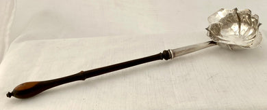 Georgian, George II, Silver Toddy Ladle. London 1750, Edward Aldridge I.