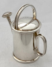 Elizabeth II Silver Watering Can Pepper. London 2000 Millenium Hallmark, Asprey & Garrard. 6.9 troy ounces.