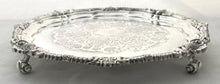 A 20th Century Silver Plated Salver. Harrison Brothers & Howson, Sheffield.