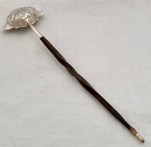 Georgian, George III, Silver Toddy Ladle. London 1775 Thomas Shepherd.